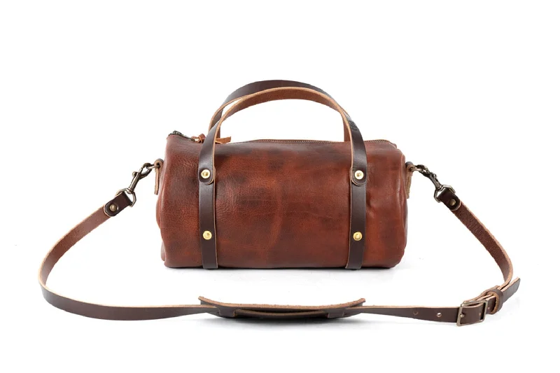 JANE LEATHER CROSSBODY - LARGE - WHISKY BISON