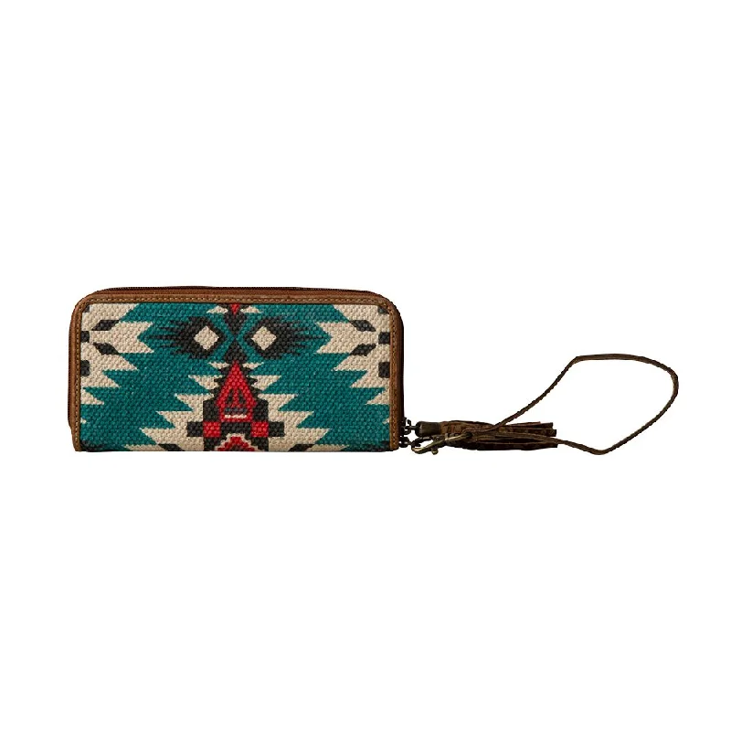 Tribe of The Sun Clutch Wristlet Wallet by Myra Bag