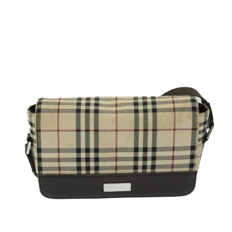 BURBERRY Nova Check Shoulder Bag