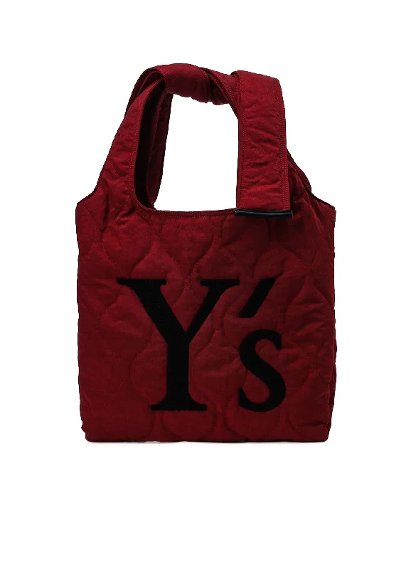 NYLON PADDED KILT TOTE BAG