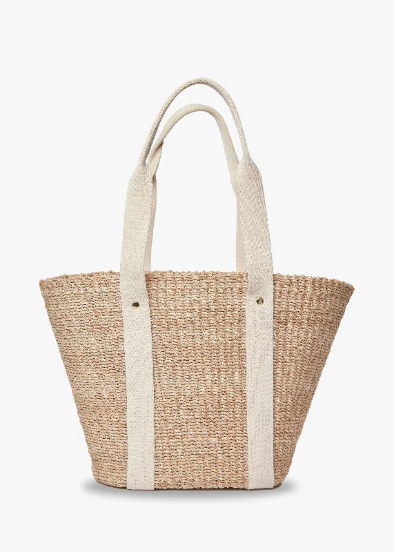 Toci Straw Tote Bag