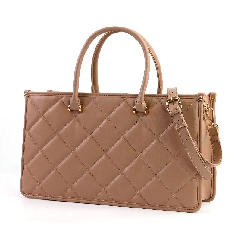 Classic Quilted Women Work Tote