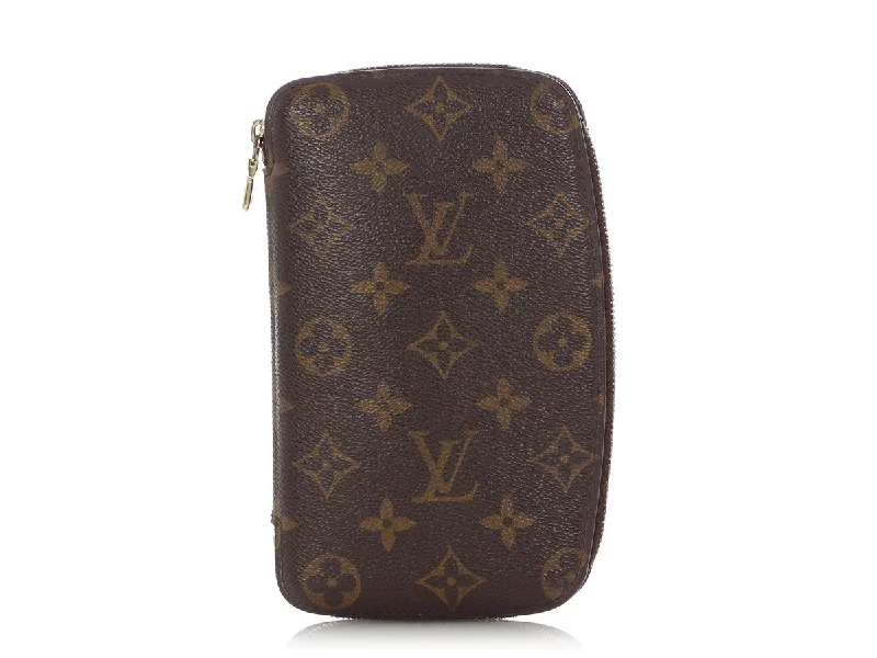 Louis Vuitton Monogram Geode Organizer Zippy Wallet