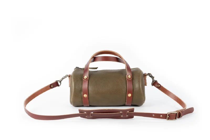 JANE LEATHER CROSSBODY - SMALL - OLIVE