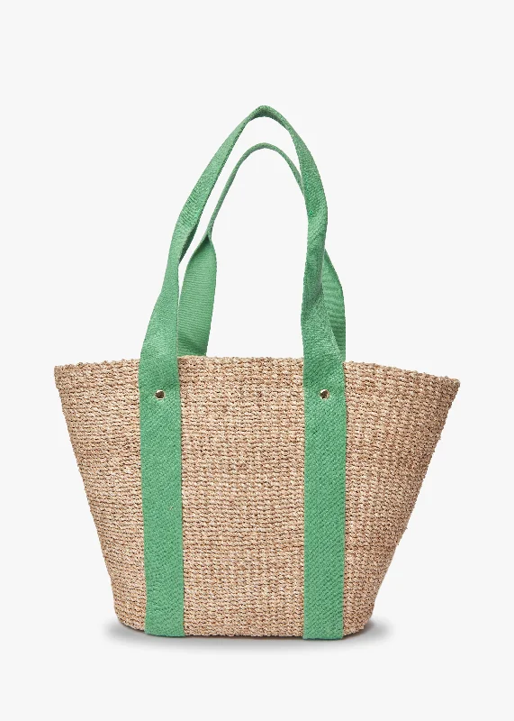 Toci Straw Tote Bag