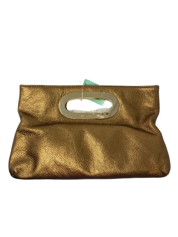 Michael Kors Gold Clutch