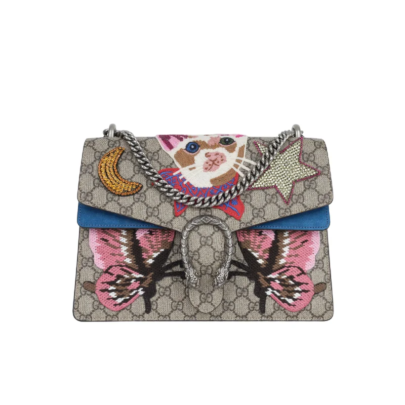 Gucci Dionysus Medium Embroidered GG Canvas