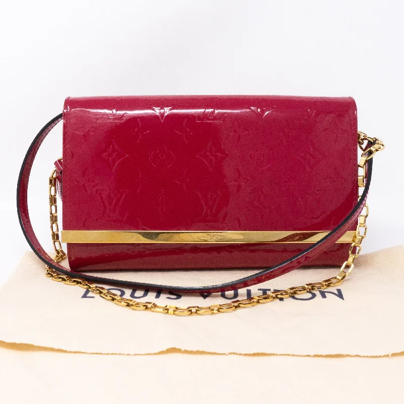 Ana Clutch Vernis Indian Rose