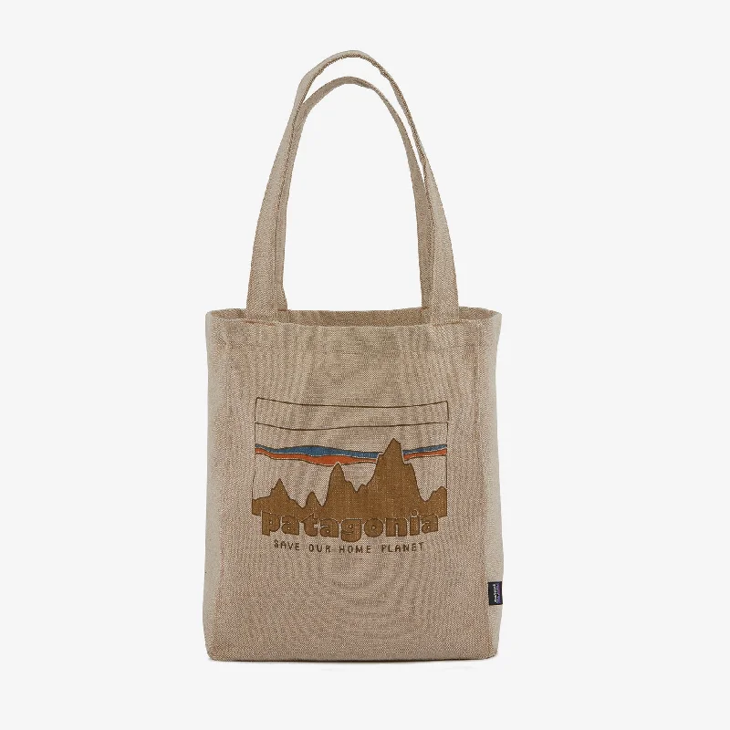 Patagonia Recycled Market Tote Bag-73 Skyline: Classic Tan