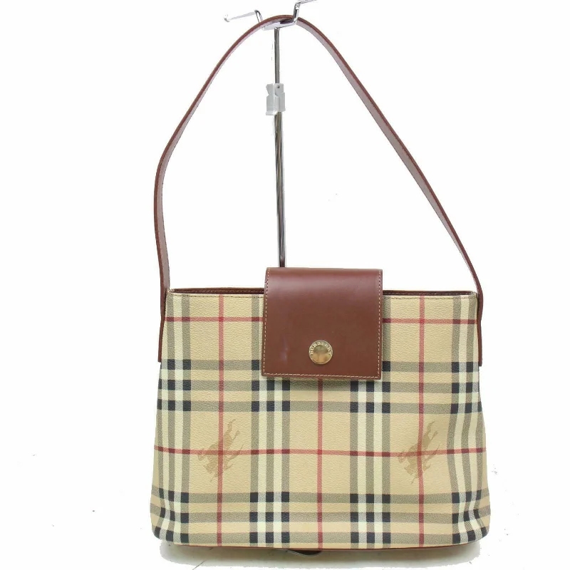 Brand Inspired Burberry London Shoulder Bag Beige PVC (SHC1-14792)