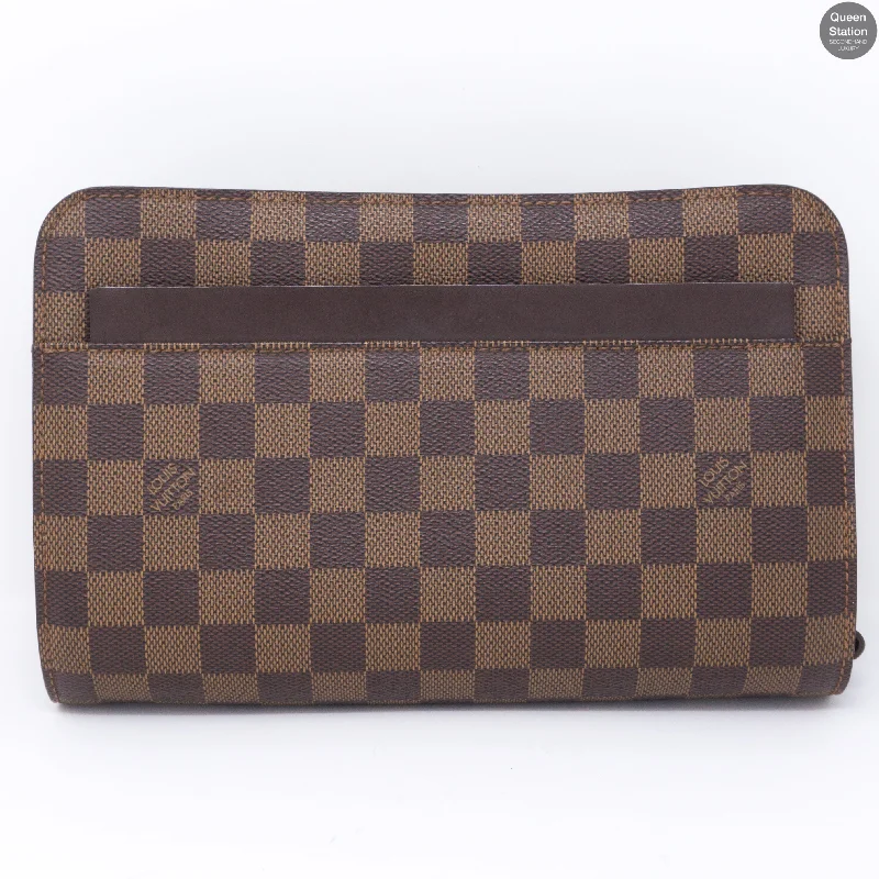 Saint Louis Clutch Damier Ebene