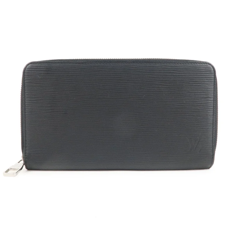 Louis Vuitton Epi Zippy Organizer Long Wallet Noir Black M60632