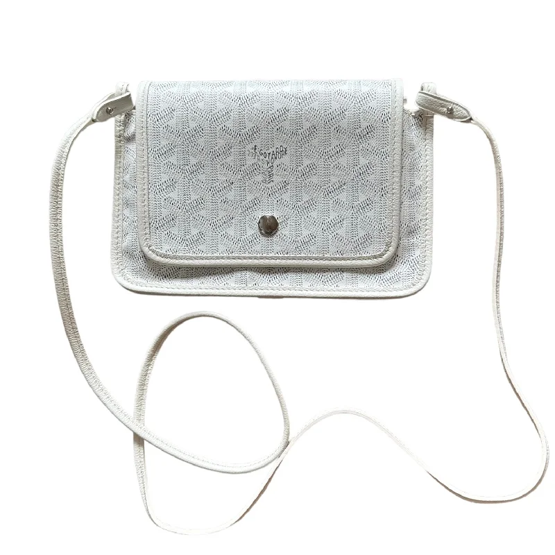 Goyard Plumet Pocket Wallet Crossbody - White (NWT)