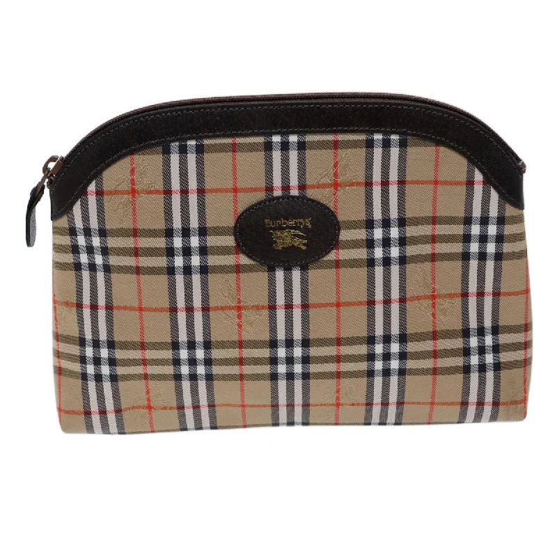 BURBERRY Nova Check Clutch Bag