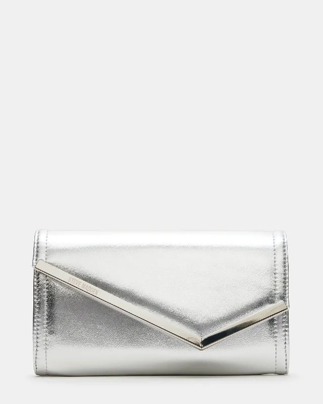 CLUTCHD BAG SILVER