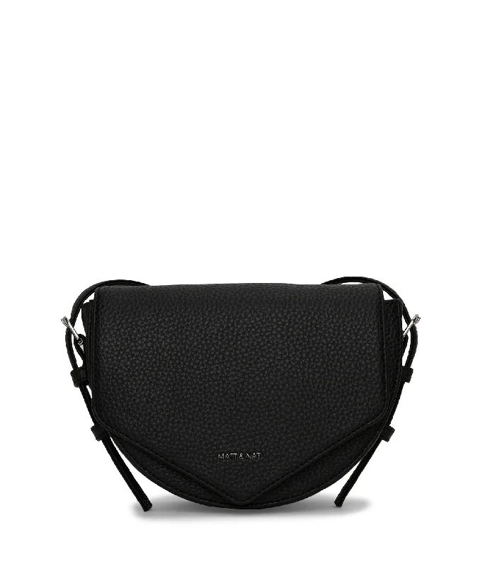 Twill Crossbody in Black from Matt & Nat