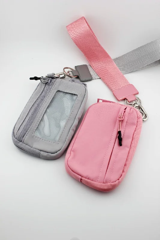 IW005 Nylon Zip Wallet With ID Window