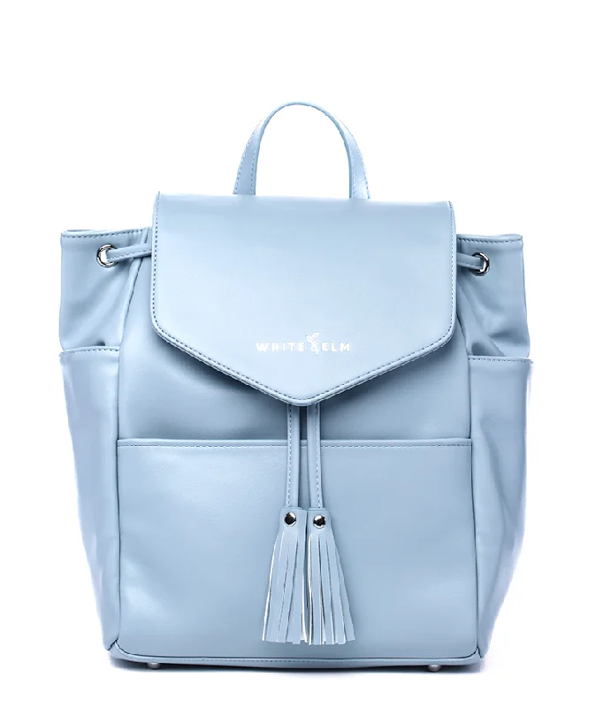 Luna Drawstring Backpack - Ice Blue - [Outlet RETIRED Final Sale]