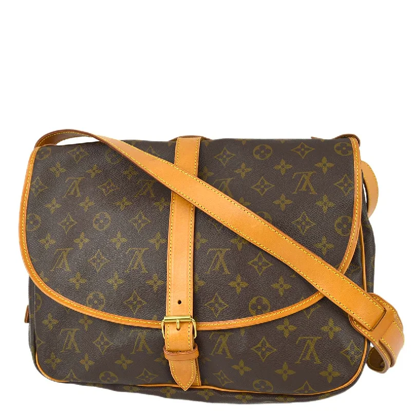 Louis Vuitton 1994 Monogram Saumur 35 Shoulder Bag M42254