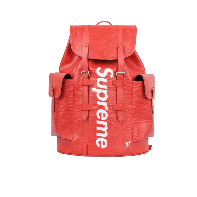 Louis Vuitton Supreme Epi Backpack