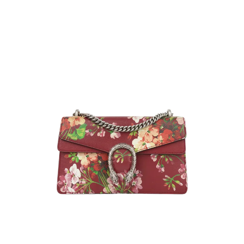 Gucci Small Dionysus -  Red Blooms Calfskin