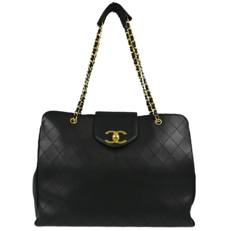 Chanel Black Lambskin Supermodel Bicolore Shoulder Bag