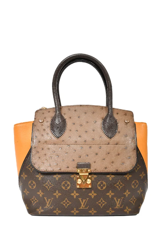 Louis Vuitton Ostrich & Python Majestueux MM