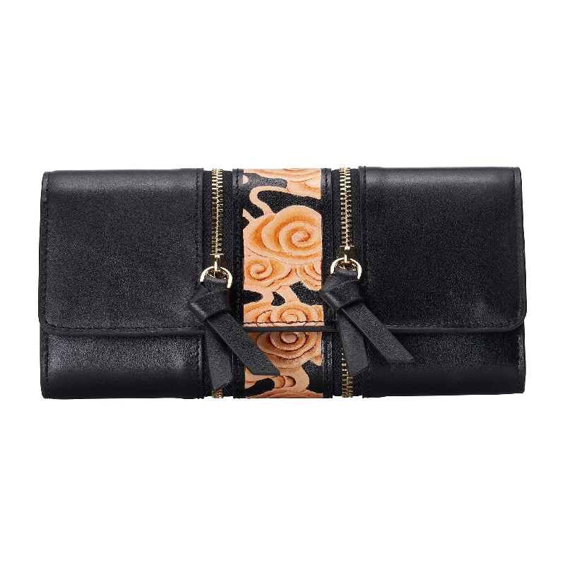 Cloud Black Continental Wallet