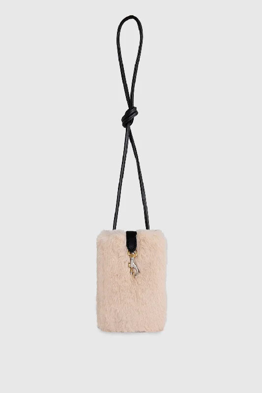 Fur Phone Crossbody