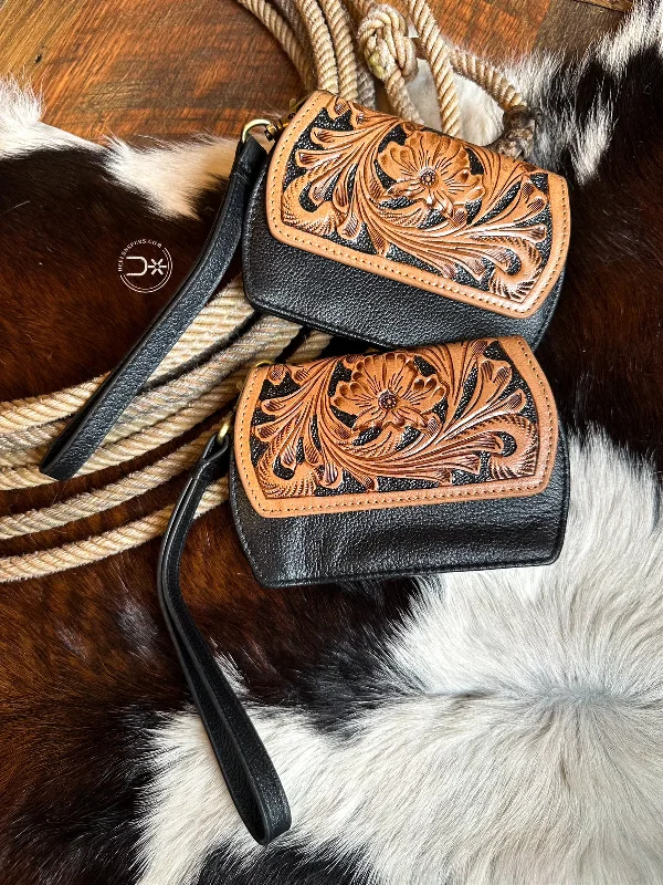 Indiana Tooled Small Wallet