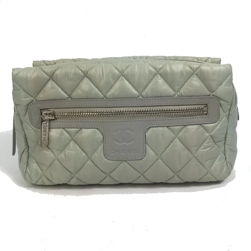 Chanel A48615 Cococoon Bag Clutch bag Pouch GreenBased