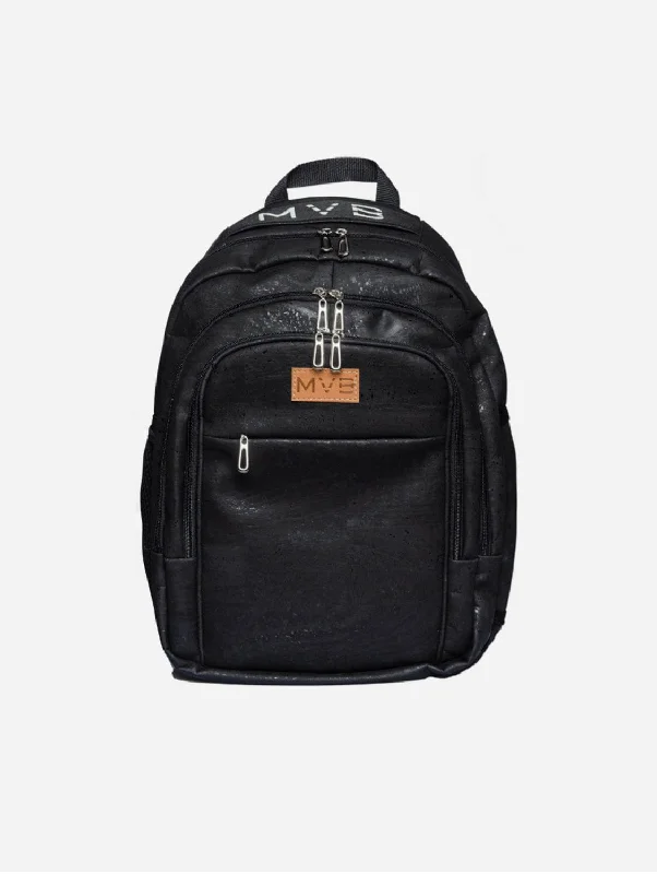 Xpedition Cork Vegan Backpack | Black