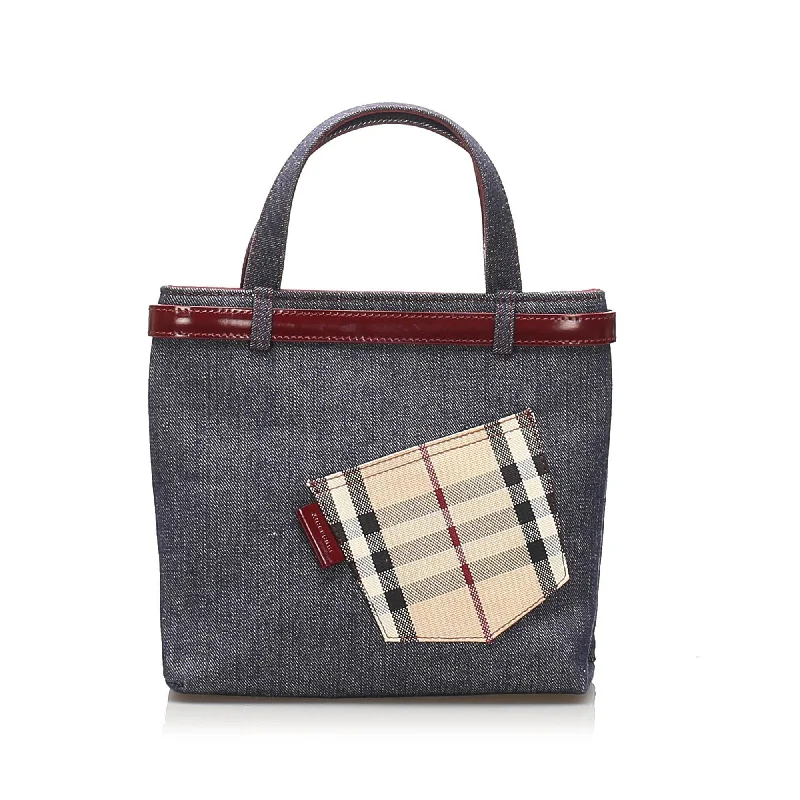 Burberry Denim Handbag (SHG-12044)