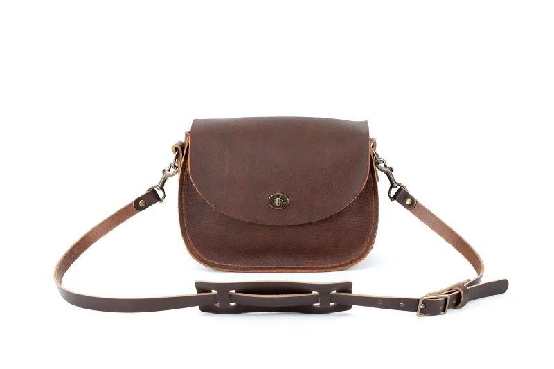 VIVIAN SATCHEL LEATHER CROSSBODY - IN STOCK