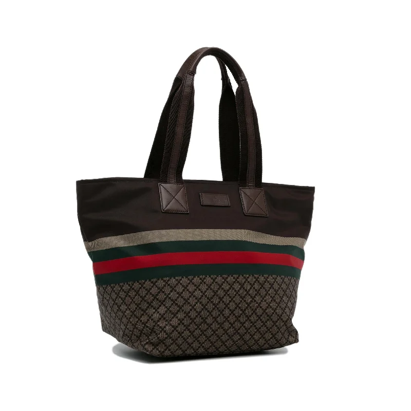 Gucci Diamante Web Tote (SHG-as3KWK)