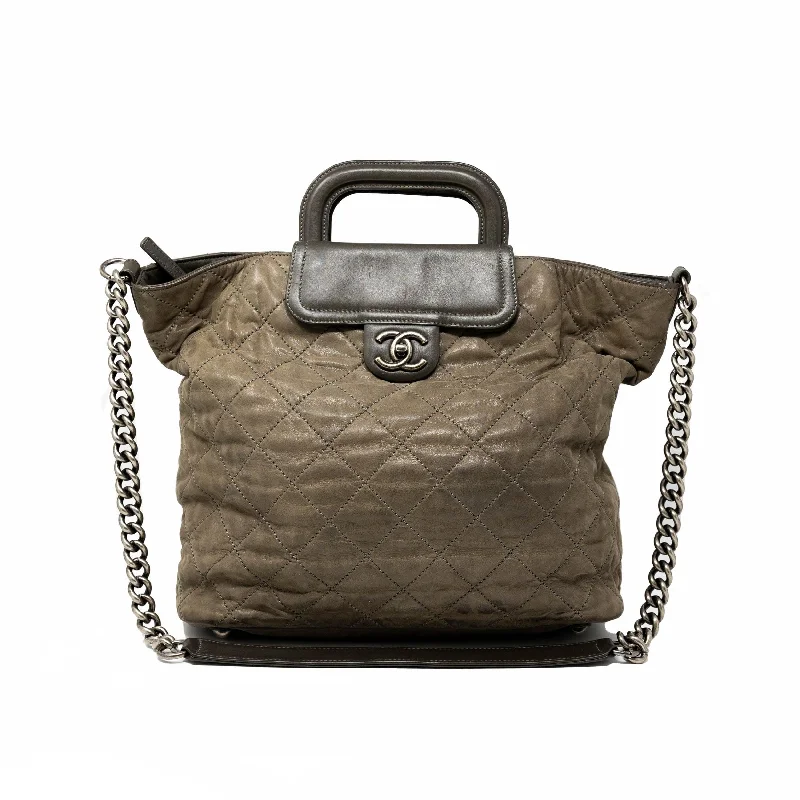 Chanel Brown In The Mix XL Tote