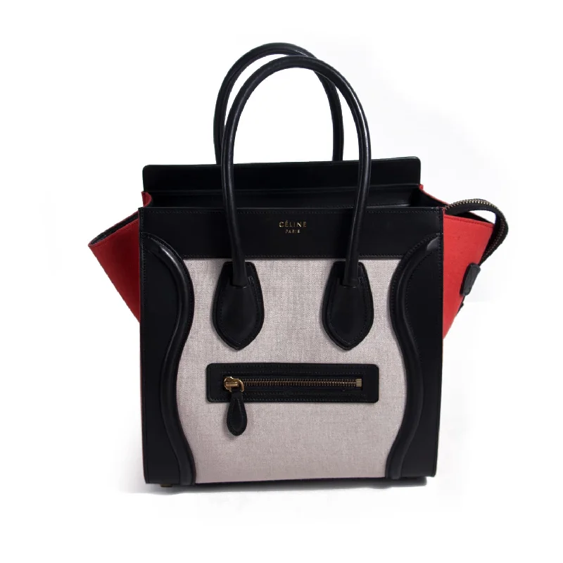 Celine Micro Luggage Tote Bag