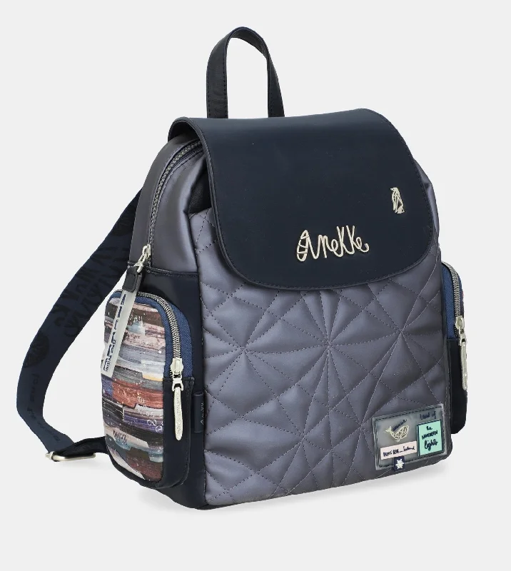 Nature Ocean backpack with a flap