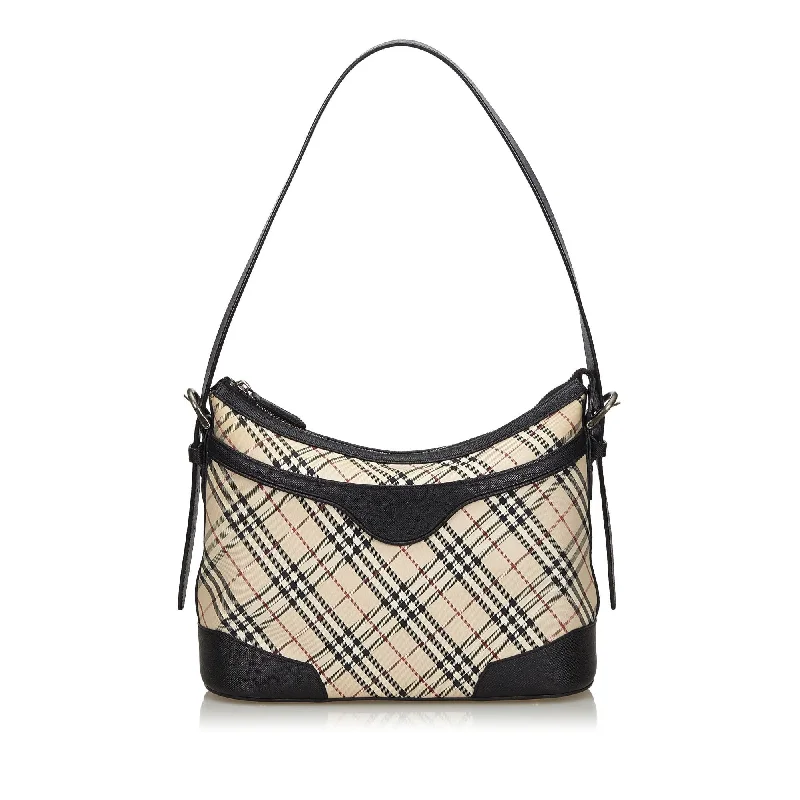 Burberry Brown Nova Check Jacquard Shoulder Bag United Kingdom