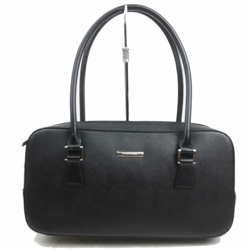 Brand Inspired Burberry Shoulder Bag Black Leather (SHC7-10089)