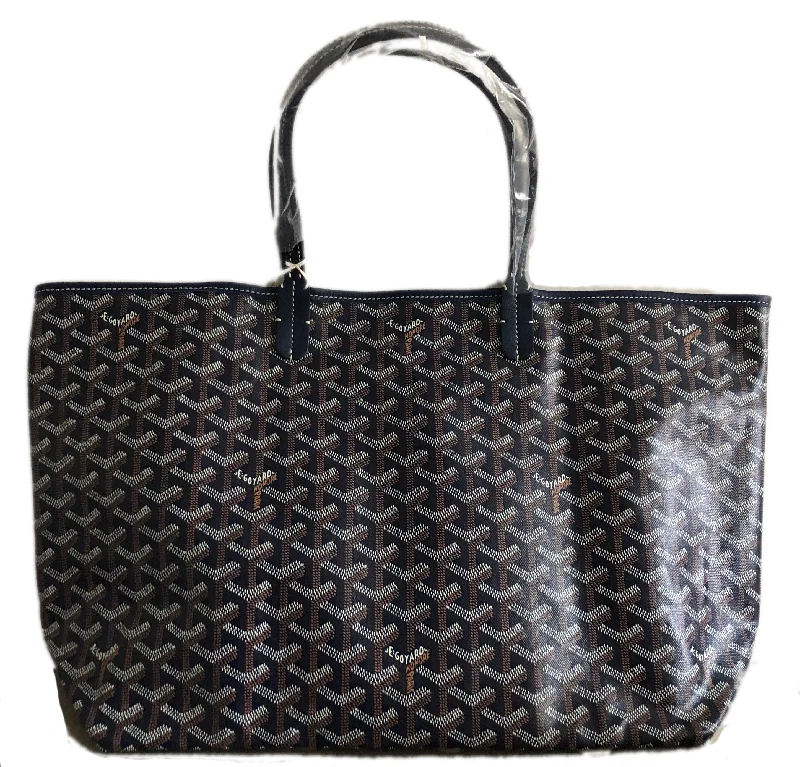 Goyard St. Louis Navy Blue PM Tote (NWT)