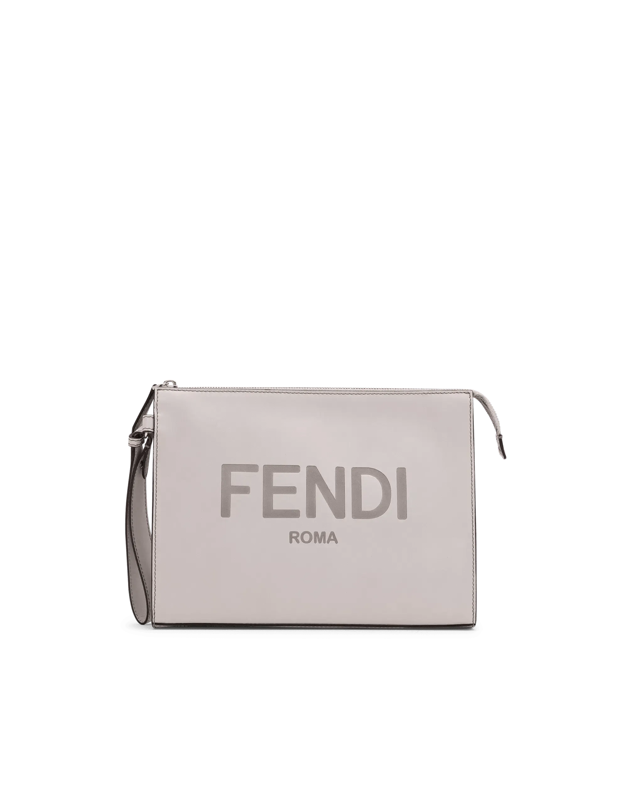 Gray Fendi Clutch