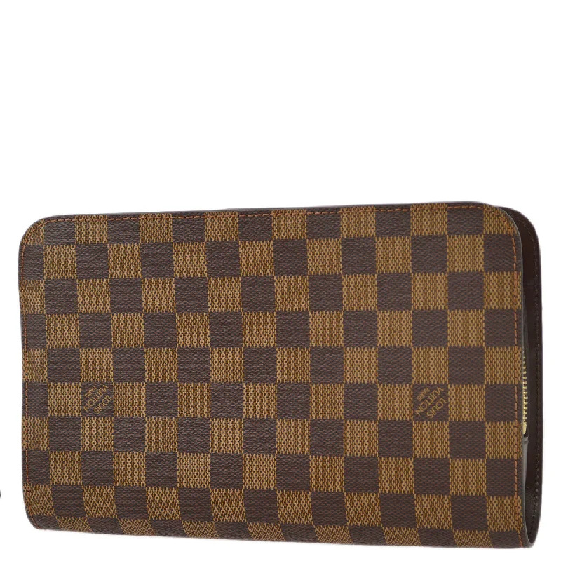 Louis Vuitton 2004 Damier Saint Louis Clutch Bag N51993