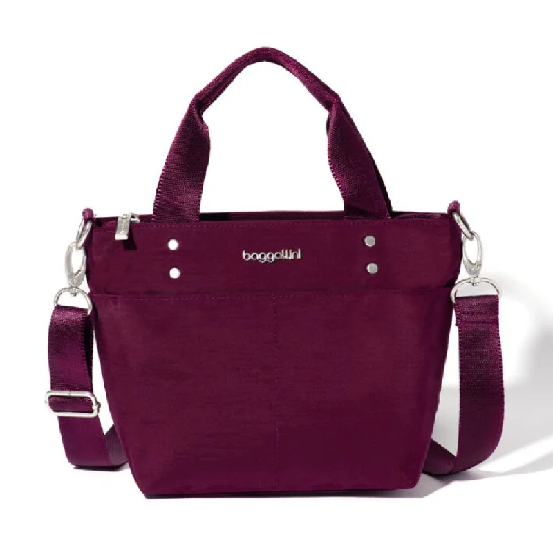 Baggallini Mini Carryall Mulberry Tote Bag (Women's)