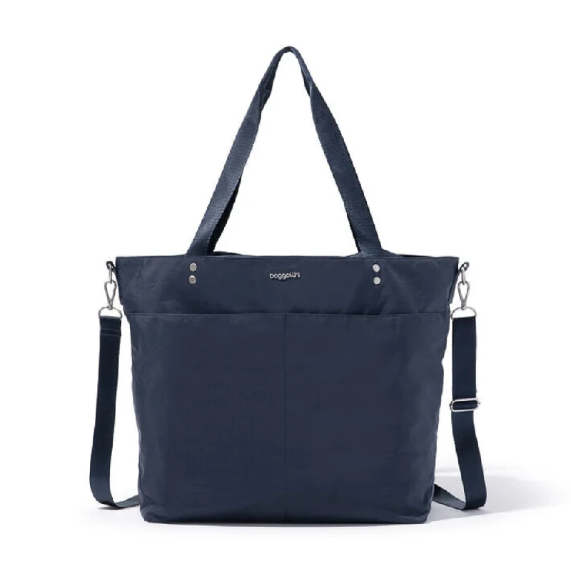 Baggallini Large Carryall French Navy Tote Bag (Women's)