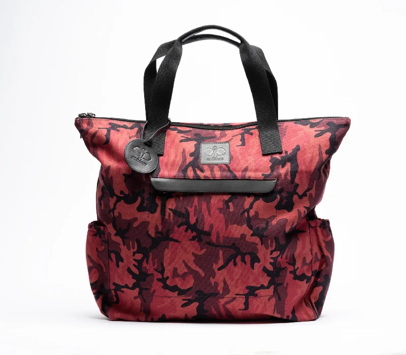 Padel Tote Red Camouflage