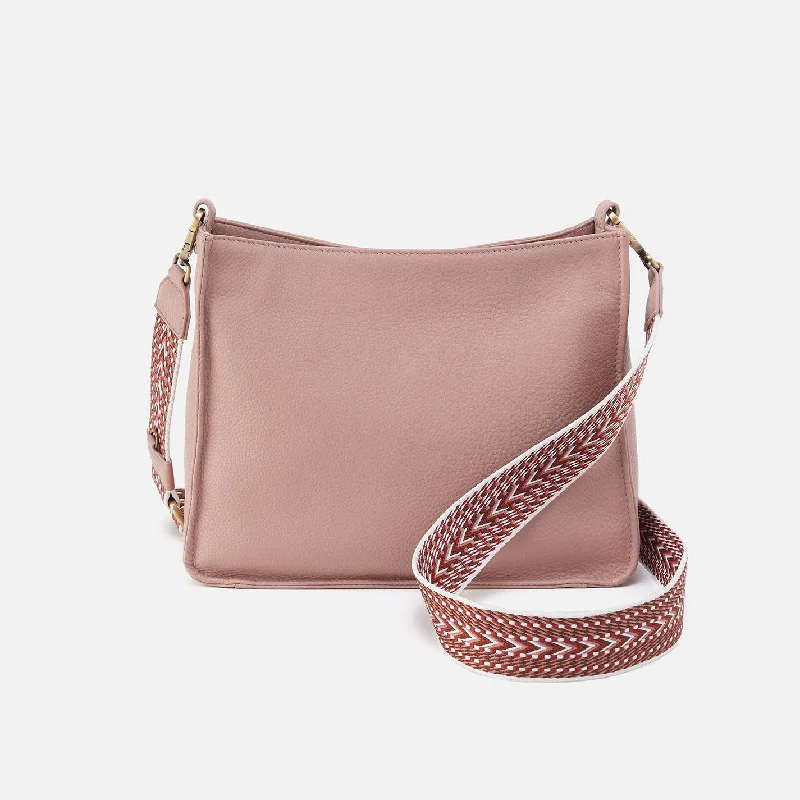 Cass Crossbody In Pebbled Leather - Blush