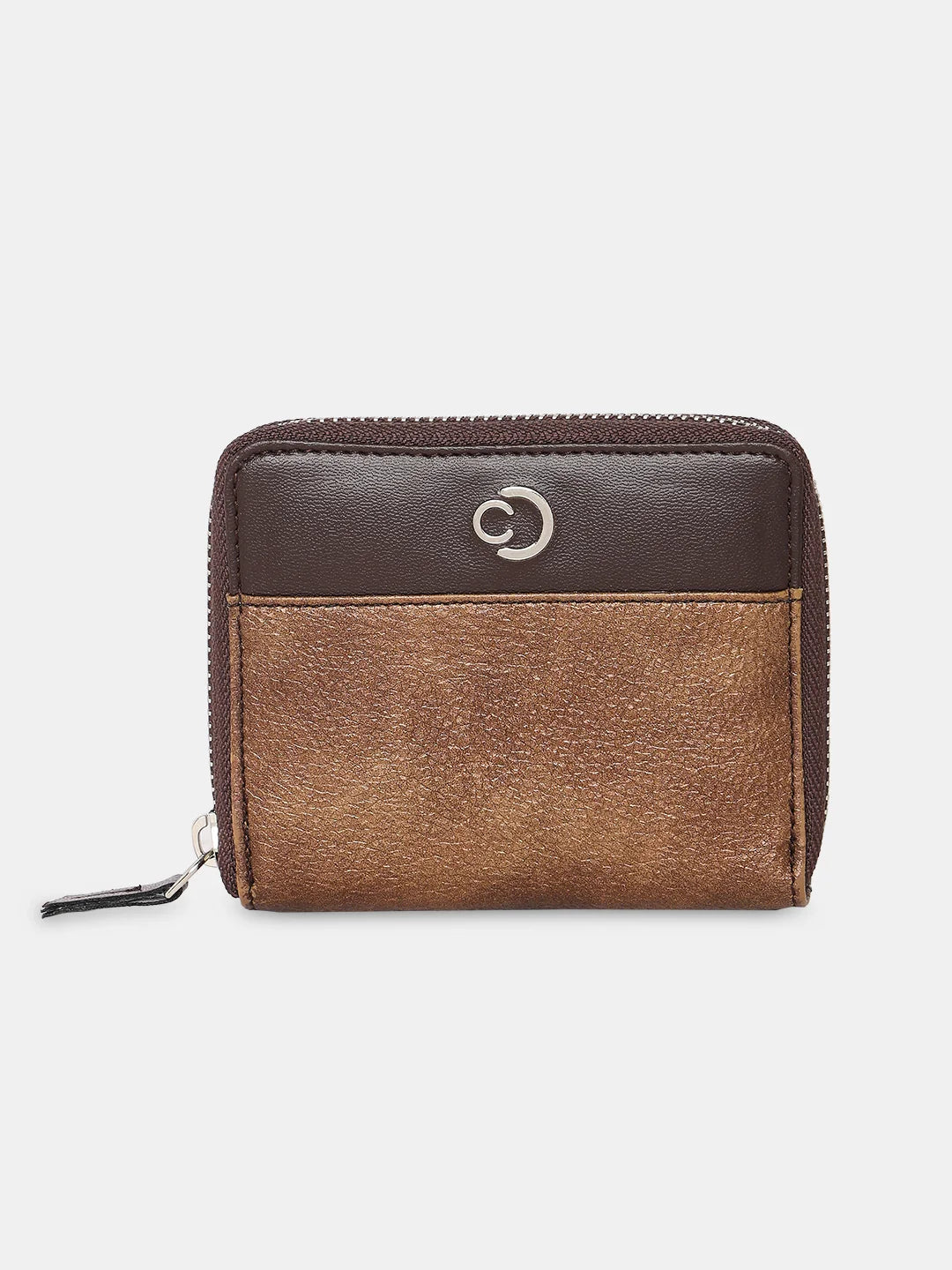 Caprese Olivia Wallet Small Zip Around Brown