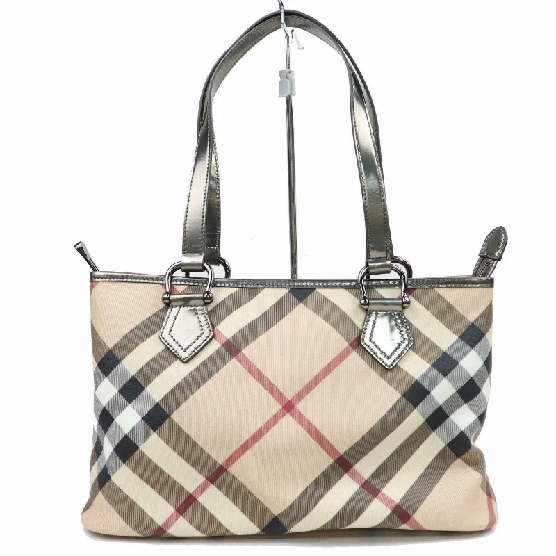 Brand Inspired Burberry Shoulder Bag Light Brown PVC (SHC1-14546)