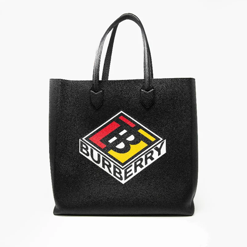 Burberry Black Logo Tote